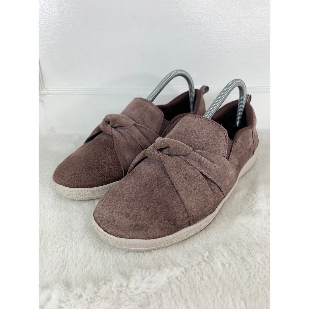 Skechers Madison Ave Kid You Knot Suede Sneaker Mauve Women’s Size 8